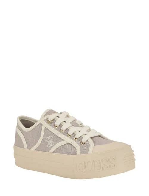 GUESS Women's Issah Platform Lace-Up Sneakers