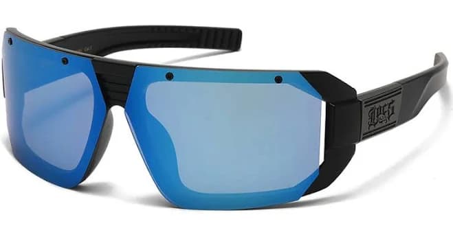 Locs Large Frame Extreme Sports Wrap Sunglasses