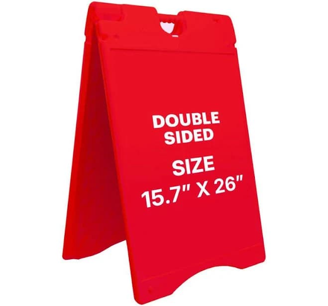 Sandwich Board Display Sidewalk Sign