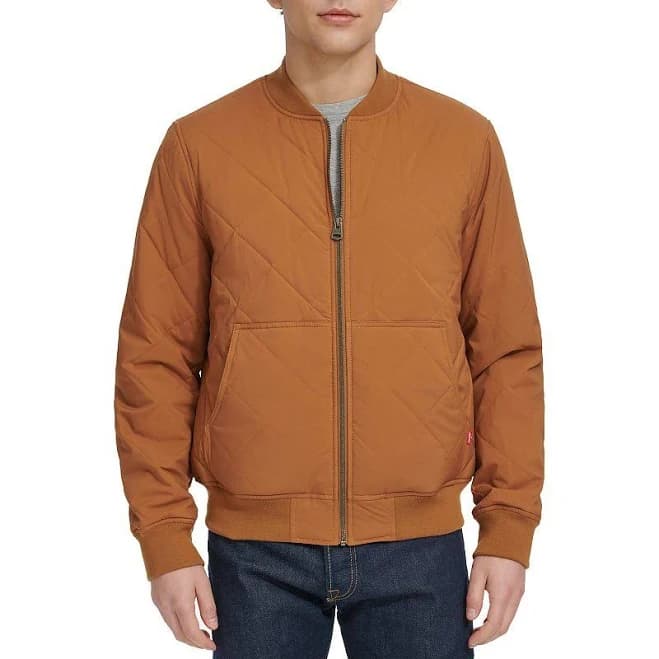 Men's Levi's Diamond Quilted Bomber Jacket