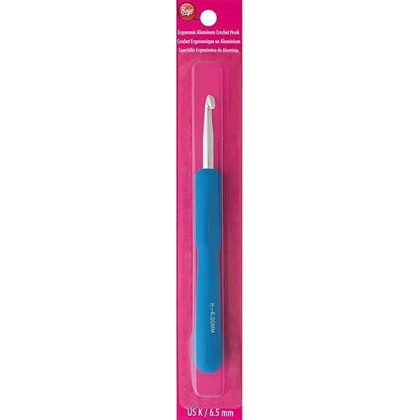 Boye Ergonomic Aluminum Crochet Hook