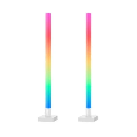 Rgb Corner Floor Lamp, Smart Modern Ambient Lighting with Music Sync & 16 Million Colors, Remote & App Floor Lamps for Living Room, Gaming Room,