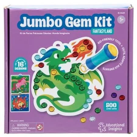 Educational Insights Jumbo Gem Craft Kit