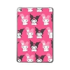 My Melody Kuromi Apple iPad 10.2 (2021) Clear Case