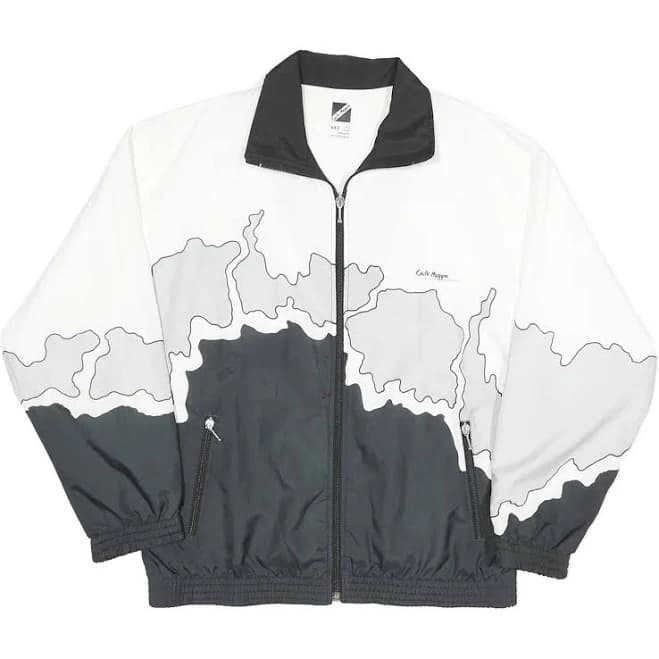 Xs Women's Abstract Print Zip Jacket