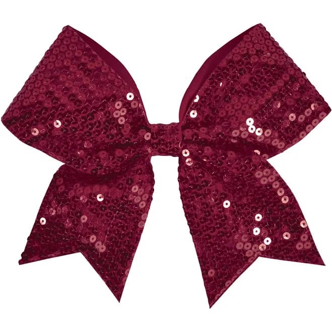 Chasse Sequin Performance Hair Bow Seq