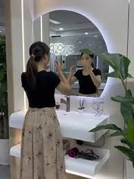 Light luxury, modern texture, integrated washbasin, bathroom cabinet combination, simple intelligent bathroom, sink, washbasin - AliExpress 1503