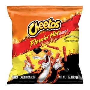 Cheetos Crunchy Cheese Flavored Snacks - Flamin' Hot, 1-oz. Bags