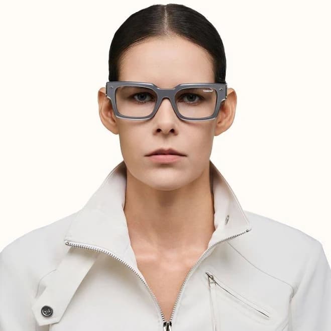 Vooglam Rectangle Black Eyeglasses - The Programmer
