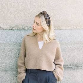 Chelsea King Inc. Park Ave. Holmes Check Headband