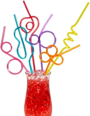 Funny Shapes Silly Straws