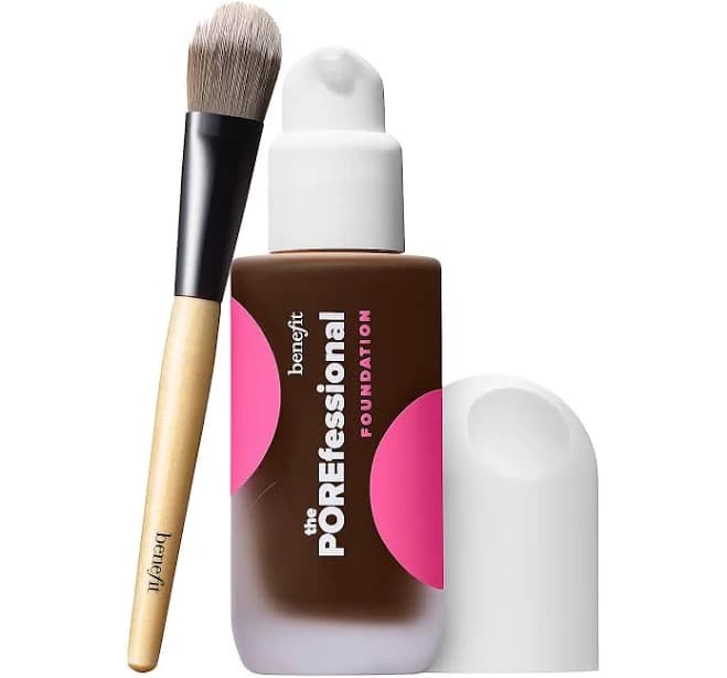 Benefit Cosmetics POREfessional Blurring Founda tion &Brush Set