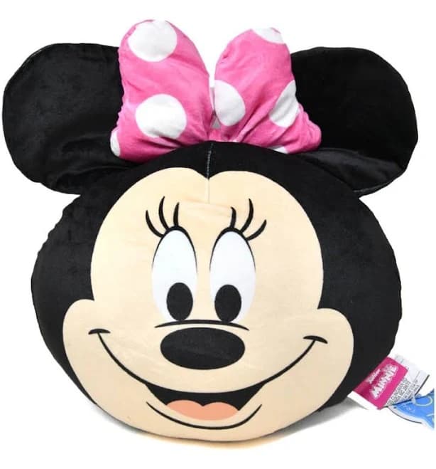 Disney Minnie Mouse Pink Bow Cloud Pillow