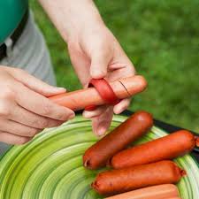 HomeLife 2Pcs Sausage Cutter Simple Operation Reusable Spiral Shape Hot Dog Slicer for Home Kitchen Restaurant - Walmart Business Supplies