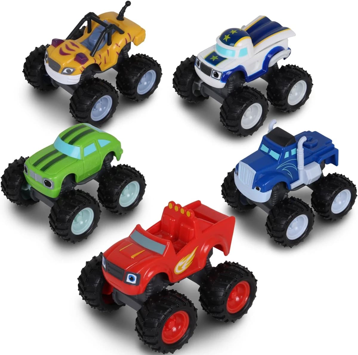 NKOK Blaze and The Monster Machines Free-Wheel 5PK