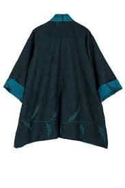NIGHT BAMBOO SILK COTTON KANTHA A-LINE JKT - nb2003-tel - – Mieko Mintz US Retail