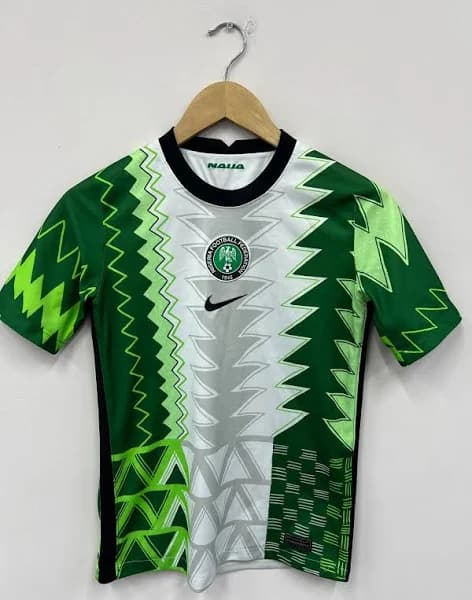 Nigeria 2020/21 Home Football Shirt Soccer Jersey Size Boys L 147-158