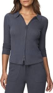 Splendid Georgie Two-Way Zip Sweater | Nordstrom