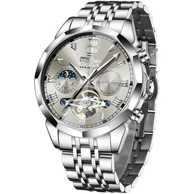 Olevs Men's 6620 Auto Chronograph Watch