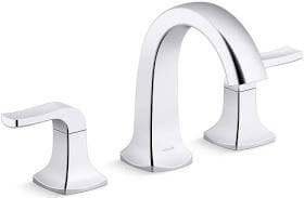 KOHLER Rubicon 8 in. Widespread Double Handle Bathroom Faucet
