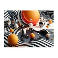 Geometric Fruit Arrangement Jigsaw Puzzle by Grafititee S - PX Puzzles