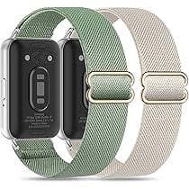 EverAct Elastic Replacement Nylon Strap Compatible with Samsung Galaxy Fit 3 SM-R390 Sport Replacement Wristband for Men Women : Amazon.com.be: Electronics