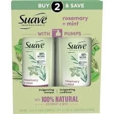 Suave Invigorating Shampoo And Conditioner Rosemary And Mint