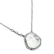 925 Silver Smiley Face Necklaces