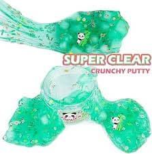 Green Clear Slime with Jelly Cubes and Cute Add-ins, Glimmer Crunchy Crystal Boba Slime, Super Soft Sludge Toy with Cute Charms Kids Party Favors for Girls and Boys : Toys & Games - Amazon.com