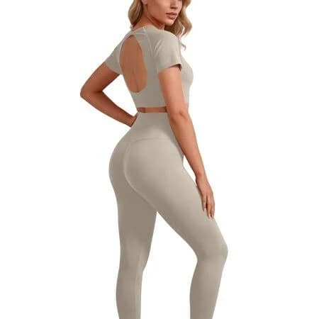 Women's 2 Piece Seamless Yoga Workout Sets