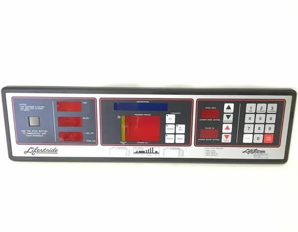 Life Fitness Treadmill Display Console Touch Pad