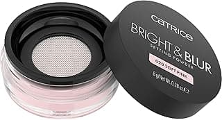 Catrice Bright & Blur Loose Setting Powder | Fragrance Free, Lightweight, Instant-Blurring Finish | Vegan & Cruelty Free (020 | Soft Pink)