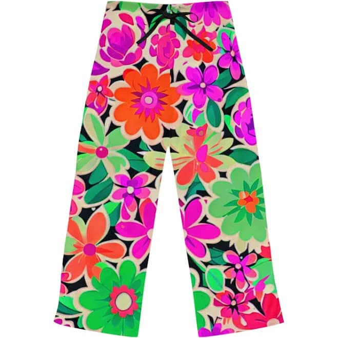 Floral Pajama Pants