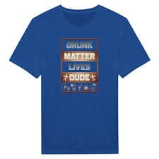 Drunk Lives Matter Dude - Nino Ts - Classic Unisex Crewneck T-shirt | Gildan® 64000 - Etsy