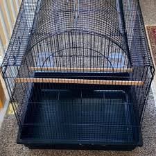 Victorian Bird Cage with Dome Top, 2 Feeders, and 2 Perches. | eBay