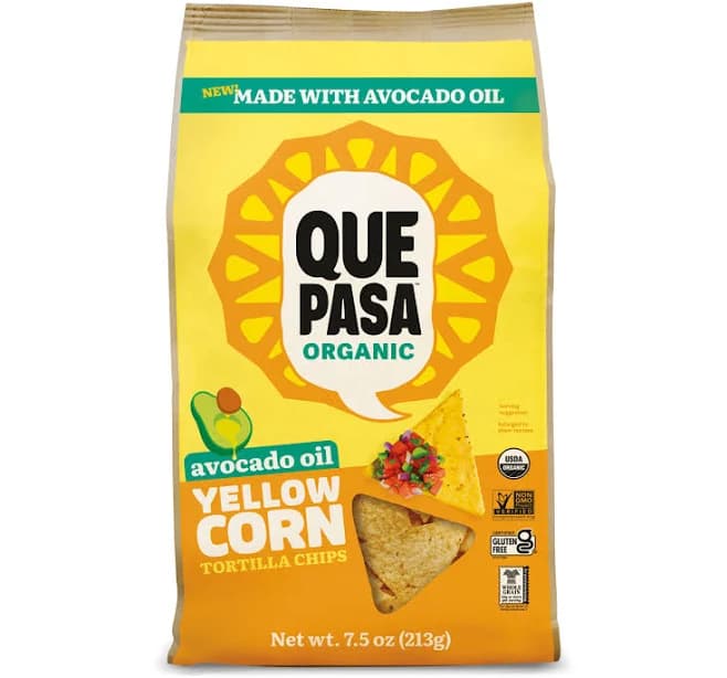 Avocado Oil Yellow Corn Tortilla Chips