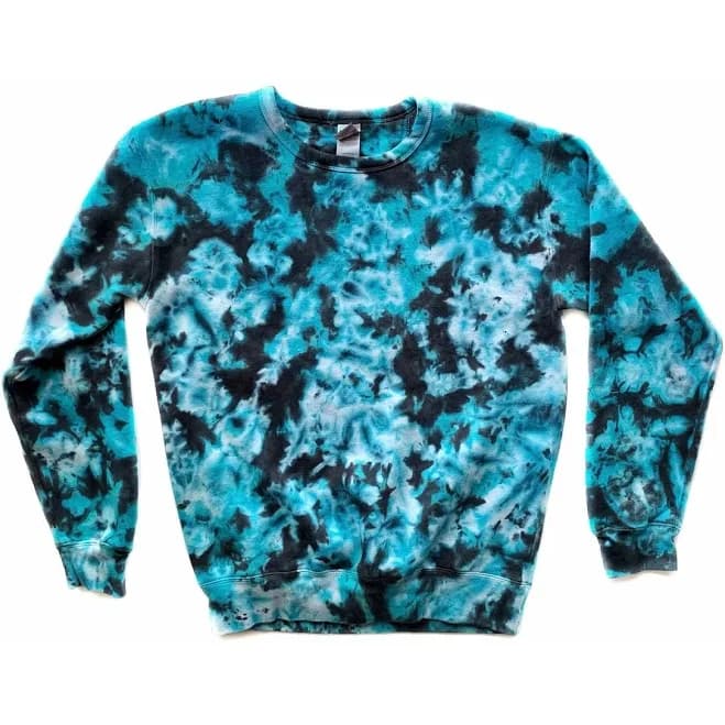 Tie Dye Mint Chip Crewneck Sweatshirt