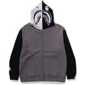 Shark Full Zip Hoodie #1 Mens