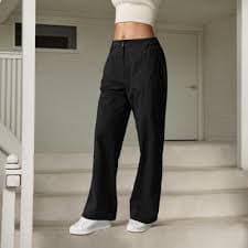 Amazon.com: Sweatpants Women 2025 Cargo Pants Zip Front Parachute Pants Baggy Wide Leg Straight Leg Chinos Casual Pants (A-Black, S) : Clothing, Shoes & Jewelry