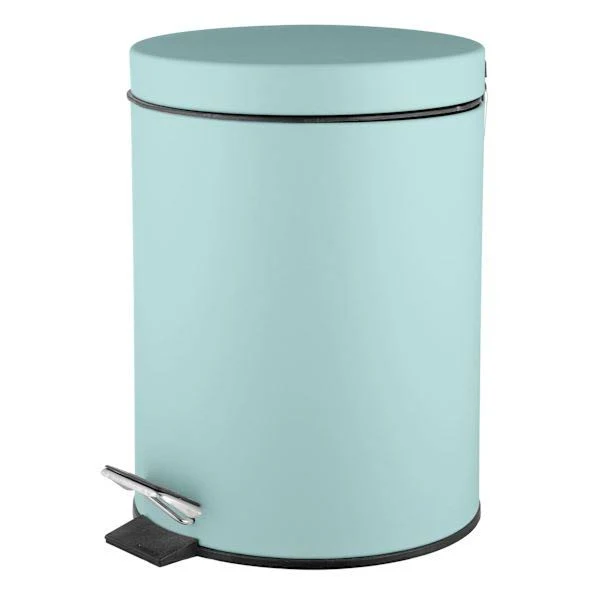 At Home Round Step Trash Can 3L