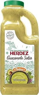 Guacamole Salsa, Medium, 32 oz Jug – Gluten Free, Kosher, Authentic Mexican Smooth & Flavorful Avocado-Based Salsa
