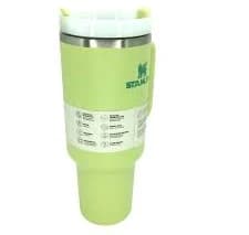 Stanley X 40oz Stainless Steel H2.0 FlowState GREEN Quencher Tumbler NEW