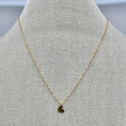 14K Gold Filled Mini Heart Necklace