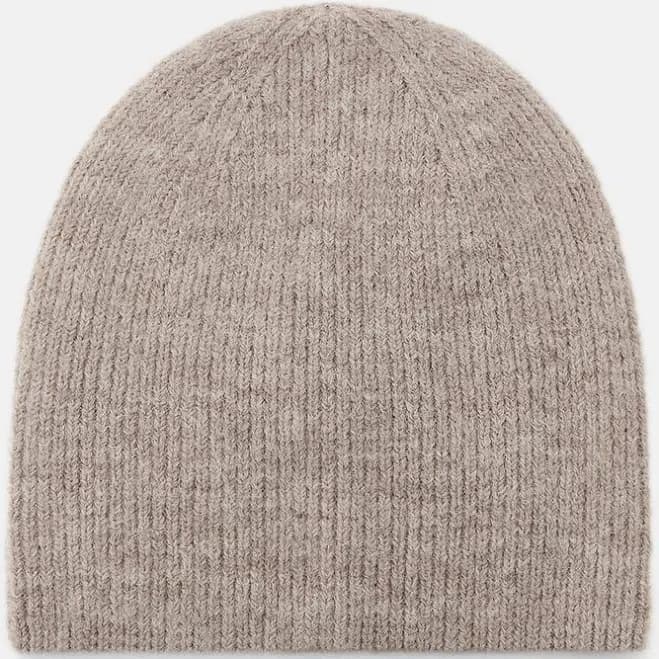 Zara Women's Ribbed Knit Beanie Hat