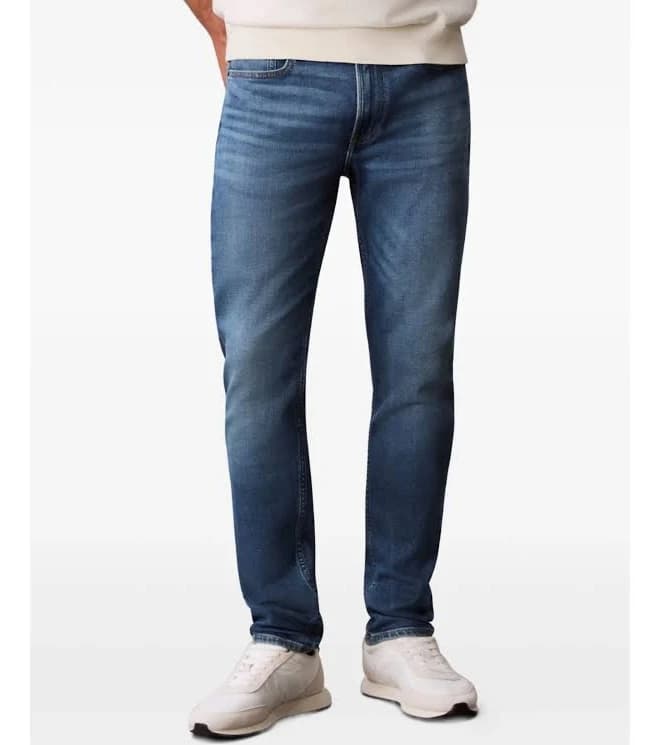 Calvin Klein Men's Contrast-stitching Jeans