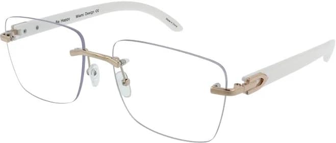 3346 Wooden Temple & Clear Lens