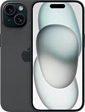 Apple iPhone 15, 128GB, Black - Unlocked (Renewed Premium)