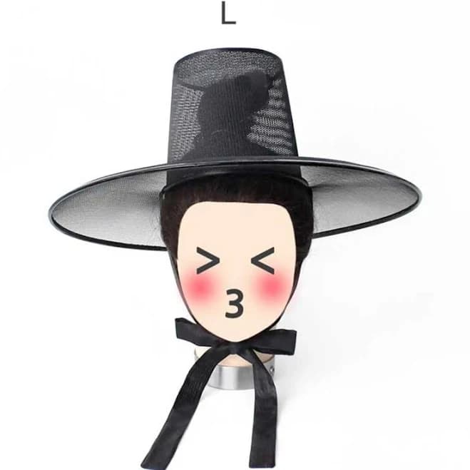 Saja Boys Traditional Hat "gat" – Handmade Joseon Dynasty Style (large