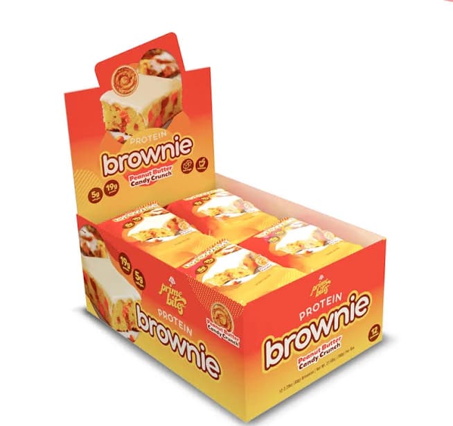 AP Prime Bites Protein Brownies Peanut Butter Candy Crunch