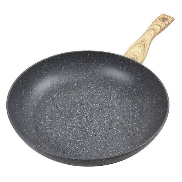 At Home Speckled Gray Non-Stick Fry Pan 9.5"